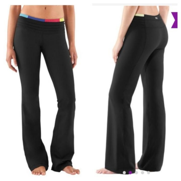 Under Armour Pants - Under Armour NWT Studio Lux Black StudioLux Quattro Flare Pants Large